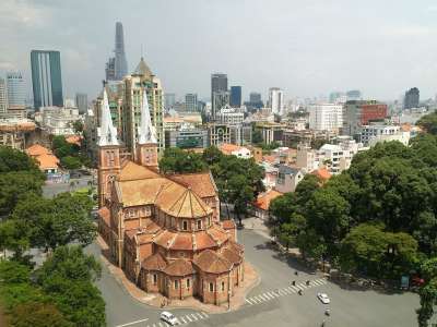 西贡 街道 越南 亚洲 越南人 传统的 旅行 建造 城市的
