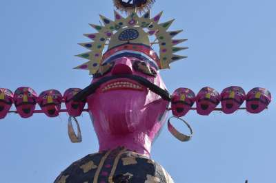 魔王拉万 伟大的国王兰卡 罗摩衍那 Ramlila Dusshera