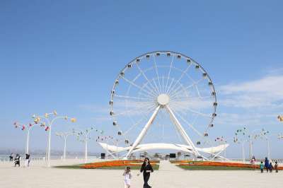 摩天轮 游乐设施 公园 游乐园 公平的 旅游 游客 人们