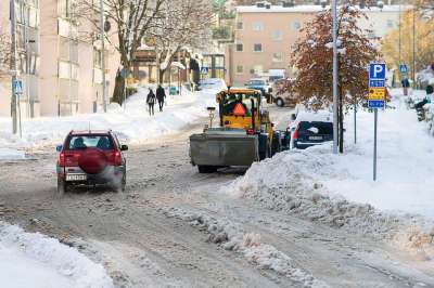 犁 街道 冬天 雪 寒冷的 汽车 覆盖 雪犁 路 去除 天气