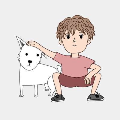 男孩 宠物 狗 小狗 品种 犬类 纯种 哺乳动物 梗犬 动物