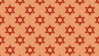 大卫之星 Magen David 犹太人 犹太教 包裹 数码纸 星星