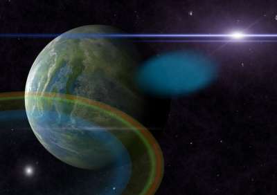 空间 科幻小说 景观 月球景观 黑暗 星星 天堂 黑色的 戒指