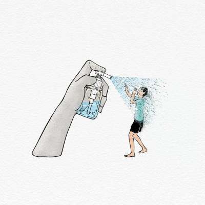 绘画 创造力 想象力 水 干旱 口渴 洗手液