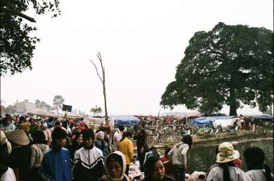 越南 Ha Noi 家乡 市场 假期 春节放假 老的 Tết