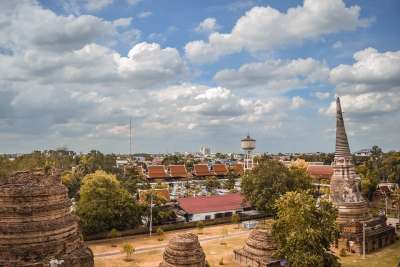 大城府 废墟 地标 寺庙 塔 世界遗产 结构 王国 历史性