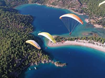 滑翔伞 降落伞 天空 空气 自由 冒险 极端 运动 活动