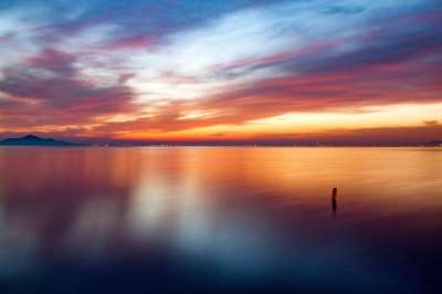 大自然壁纸 自然壁纸 高清壁纸 海 海洋 海滩 水 海景 日落