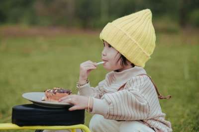 蛋糕 学步的儿童 野餐 婴儿 孩子 糕点