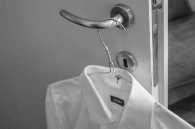 衬衫 白衬衫 单色 时尚 优雅的 布 全套服装 纺织品 衣服