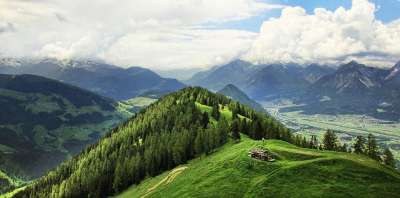 山世界 景观 山 阿尔姆 高山小屋 高山草甸 奥地利 自然