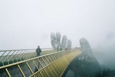 芭娜山 越南 金色的桥梁 旅游景点 桥