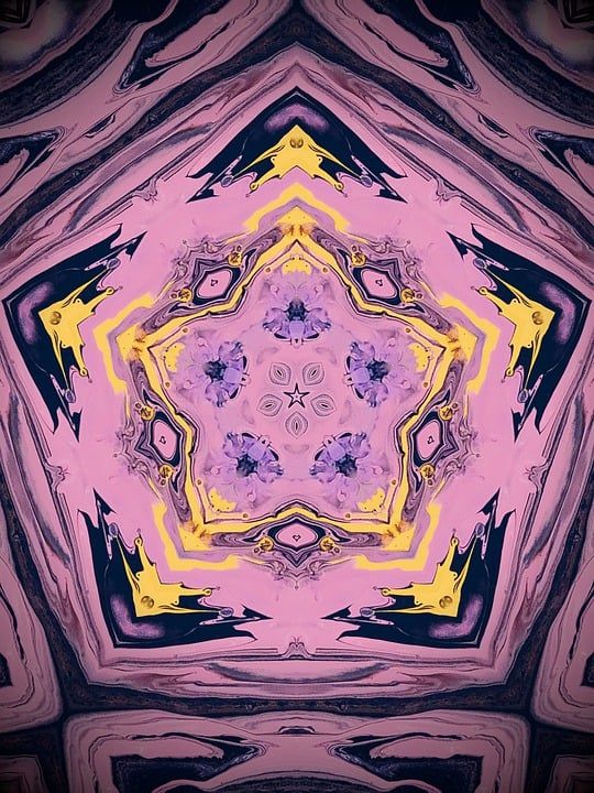 艺术 模型 设计 墙纸 语境 玫瑰花结 花环 曼荼罗 装饰风格