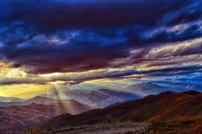 自然 看法 Kaçkars 景观自然 草 山 绿色 和平 牧场