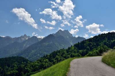 景观 小路 山路 山 森林 山峰 自然 云 天堂 山路 山路