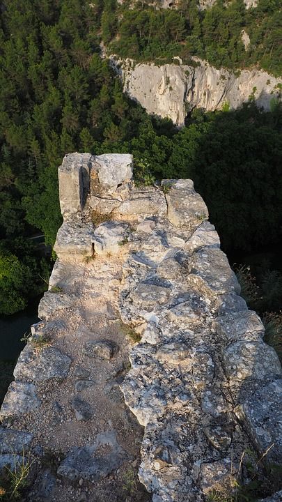 城堡 城堡废墟 废墟 菲利普·德·卡巴索勒的废墟 方丹－德沃克吕兹