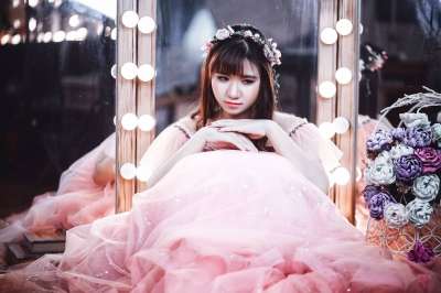 女士 美丽的 时尚 人们 肖像 冬天 成人 女孩 裙子 年轻