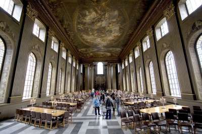 英国皇家海军学院 伦敦 英国 大不列颠 绘画 艺术 列 结构