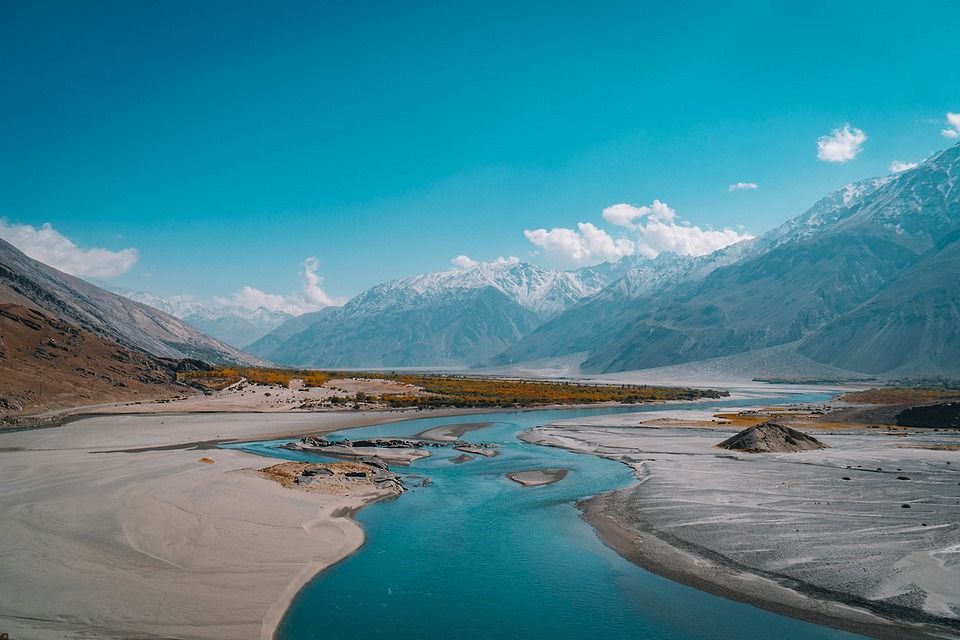 天然水, 景观, 山地景观, 高山, 美丽, 自然