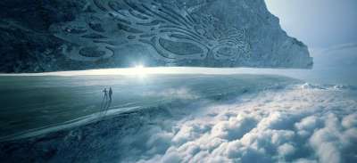幻想 光 云 岩石 天空 高原 景观 自然 神奇 神秘
