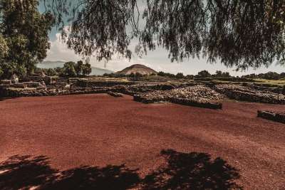 废墟 墨西哥 Teotiuacan 金字塔 石头 建筑学 文化