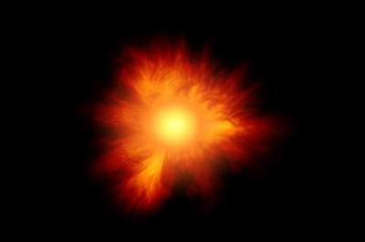 太阳 宇宙 抽象的 喷发 耀斑 模仿 基于 行星 太阳系 空间