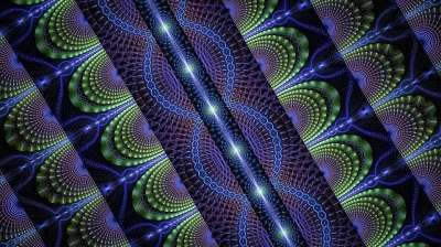 分形 蓝色的 线 丰富多彩的 质地 分形艺术 抽象