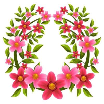 花朵 花的 如花 插花 春天 装饰品 装饰 植物 对称