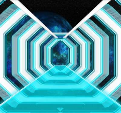 空间 船 科幻 幻想 科学 小说 外 工艺 走廊 内部的