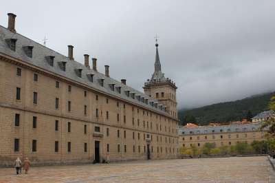 Escorial 西班牙 城堡 纪念碑 寺 体系结构 门面