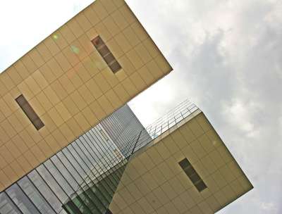 起重机房 建筑学 科隆 现代的 建造 彩色玻璃窗户 现代建筑 房子