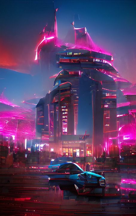 城市 幻想 小说 绘画 创造力 建筑 建造 魔法 梦