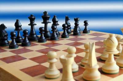 象棋 棋盘 棋盘上的棋子 将死 国际象棋游戏 黑色的 游戏