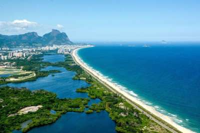 巴西 里约 景观 旅游 海滩 海洋 山 巴拉 Reserva
