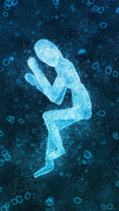 绘画 创造力 水下 模型 睡觉 安静的 孤独 蓝色的睡眠