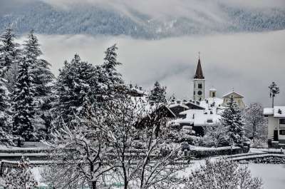诞生 圣诞壁纸 雪 圣诞节 背景 冬天 山 瓦莱达奥斯塔