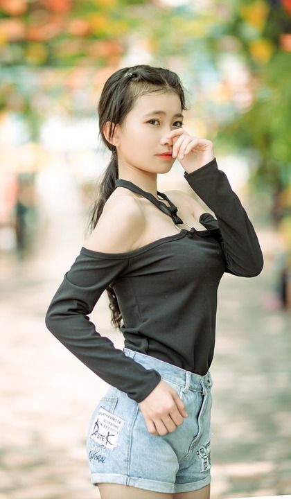 肖像 模型 女孩 时尚 年轻 女性 女士 人们