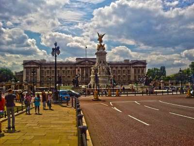 白金汉 宫 伦敦 英国 地标 英国的 著名的 英语 王国 旅游