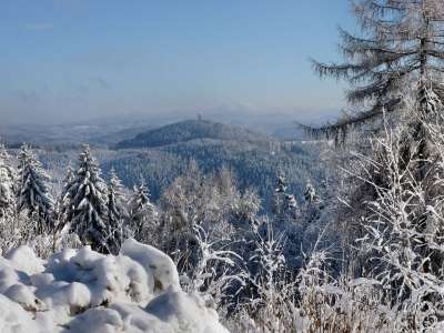 没有山塔 冬天 冬季景观 被雪覆盖 撒克逊瑞士
