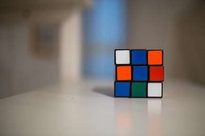 Rubiks 多维数据集 游戏 乐趣 娱乐 颜色 棕色的游戏