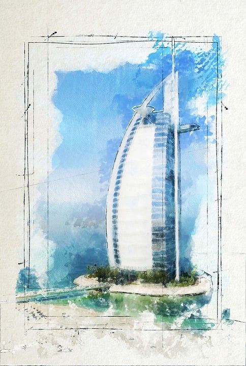 迪拜 Burj Al 阿拉伯 酒店 海滩 天堂 哥斯达黎加 旅游