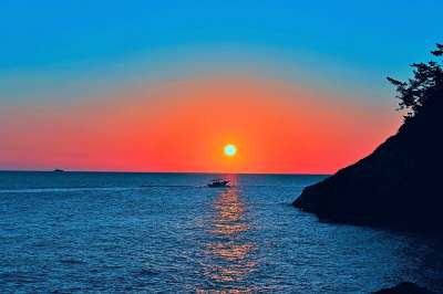 晨海 黎明 旅行 日出 希望