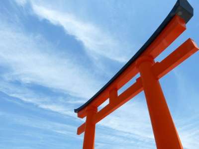 牌坊 京都 日本 神社 京都府 鸟居门 门 佛教 寺庙 结构