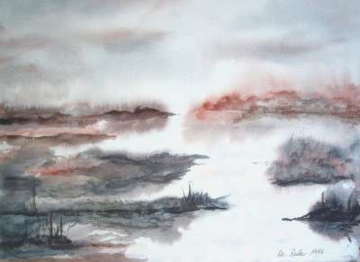 泊 景观 绘画 图片 艺术 作画 染 艺术的 艺术家 作品