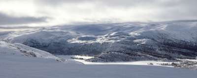 挪威 山 雪 冬天 景观 冬季风景 雪景