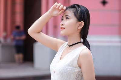 肖像 模型 女孩 时尚 年轻 女性 女士 人们