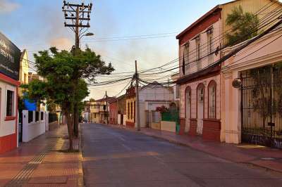 智利 La Serena 城市 建筑学 建造 南美洲 历史的