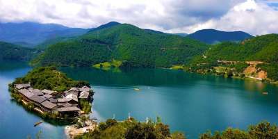风景 山水 河 水 中国 旅行 倒影 泸沽湖 山水 山水