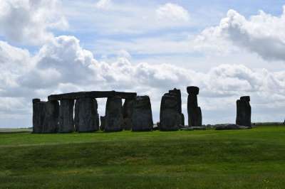 巨石阵 英国 纪念碑 Monolith 废墟 云