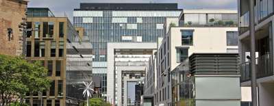 起重机房 建筑学 科隆大教堂 科隆 现代的 建造 彩色玻璃窗户
